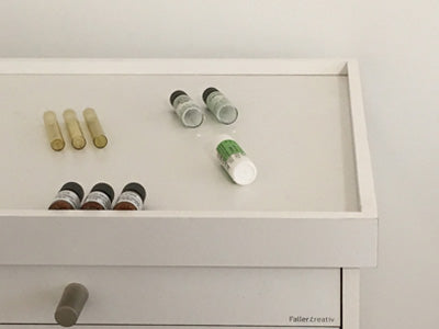 Naturheilmittel sortieren Aufsatzrahmen